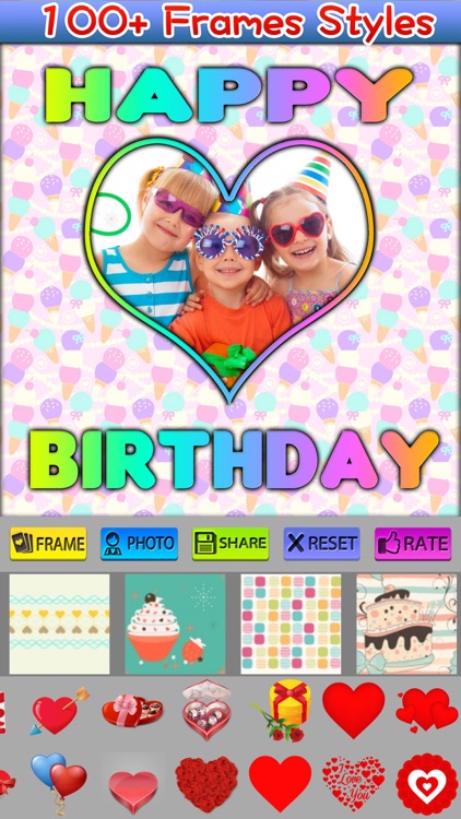 Happy Birthday Photo Frames Pro screenshot-3