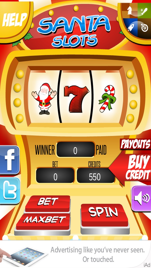 XMAS SANTA SLOTS – PLAY AND SPIN THE CHRISTMAS CASINO LUCKY WHEEL TO WIN 1.0 IOS CASINO XMAS SANTA SLOTS – PLAY AND SPIN THE CHRISTMAS CASINO LUCKY WHEEL TO WIN 1.0 IOS