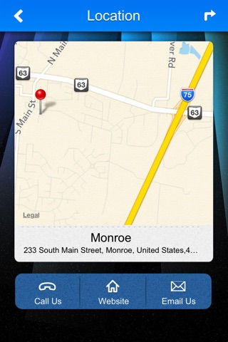 City of Monroe Ohio screenshot 2