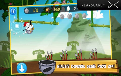 Ninja Chicken Adventure Island screenshot 2