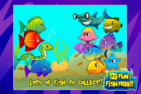123 Fun fishies Free ! screenshot 4