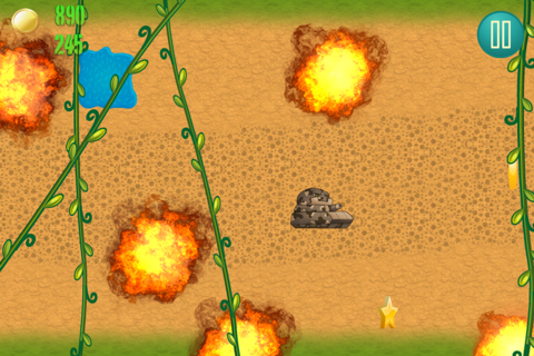 Tiny Tank Battle Warfare Games - War Tanks Gunner Game screenshot 2