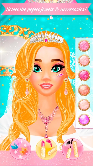 How to cancel & delete Princess Wedding Makeover - Dress Up, Make Up, Tailor and Outfit Maker from iphone & ipad 3