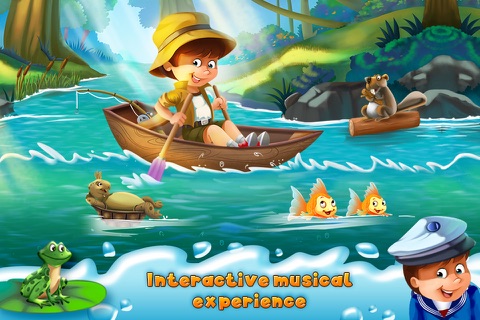 Row Your Boat - Interactive Sing Along for Kids screenshot 2