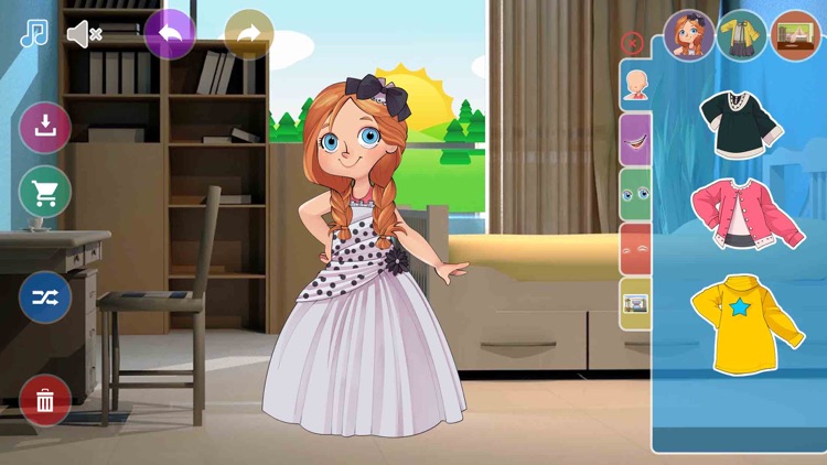 DressUp - a cute game for little girls