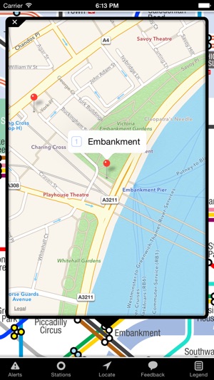 KickMap London Tube(圖5)-速報App