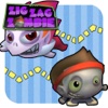 Zig Zag Zombie FREE: Addicting Puzzle Game