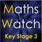 If your school subscribes to the online MathsWatch KS3 resources and you have an iPhone, then this is the App you need