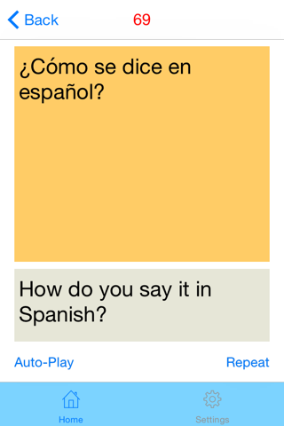 PolyGloty - Spanish Basic Phrasebook screenshot 2
