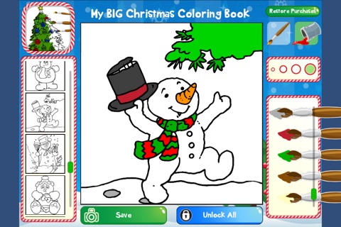 My Big Christmas Coloring Book screenshot 4