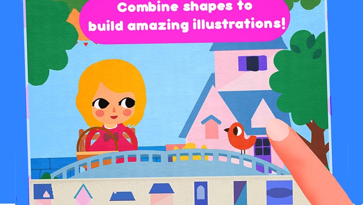 CreaShape Fairy Tales - children storytelling app - create your own princess classic stories like Cinderella rapunzel snow white little mermaid