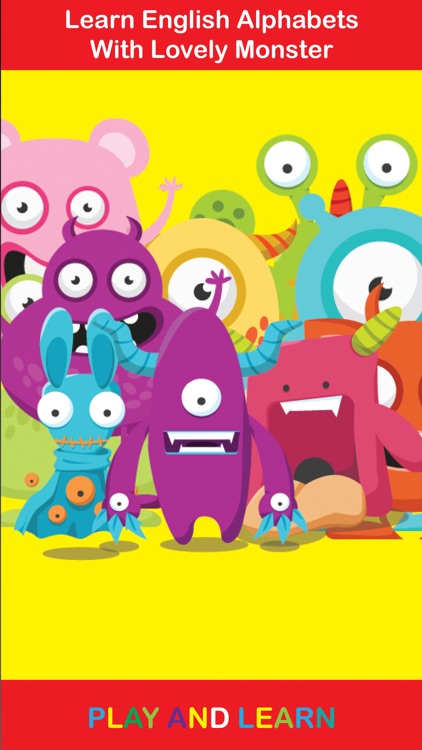 ABC Monster School write and read for toddlers homeschooling