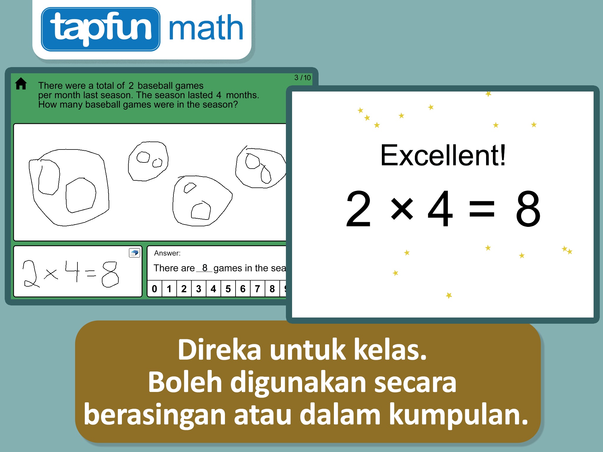 Math Word Problems - Multiplication and Division for Third Grade screenshot 4