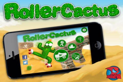 Roller Cactus 3D screenshot 2
