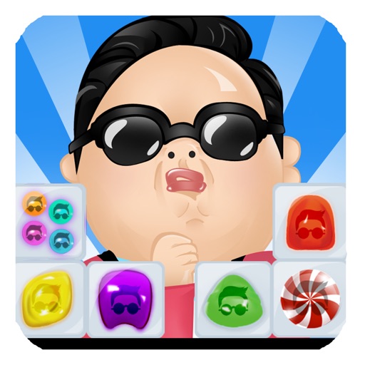 Amazing Candy Match PopStar FREE - PSY Gentleman Edition 2 icon