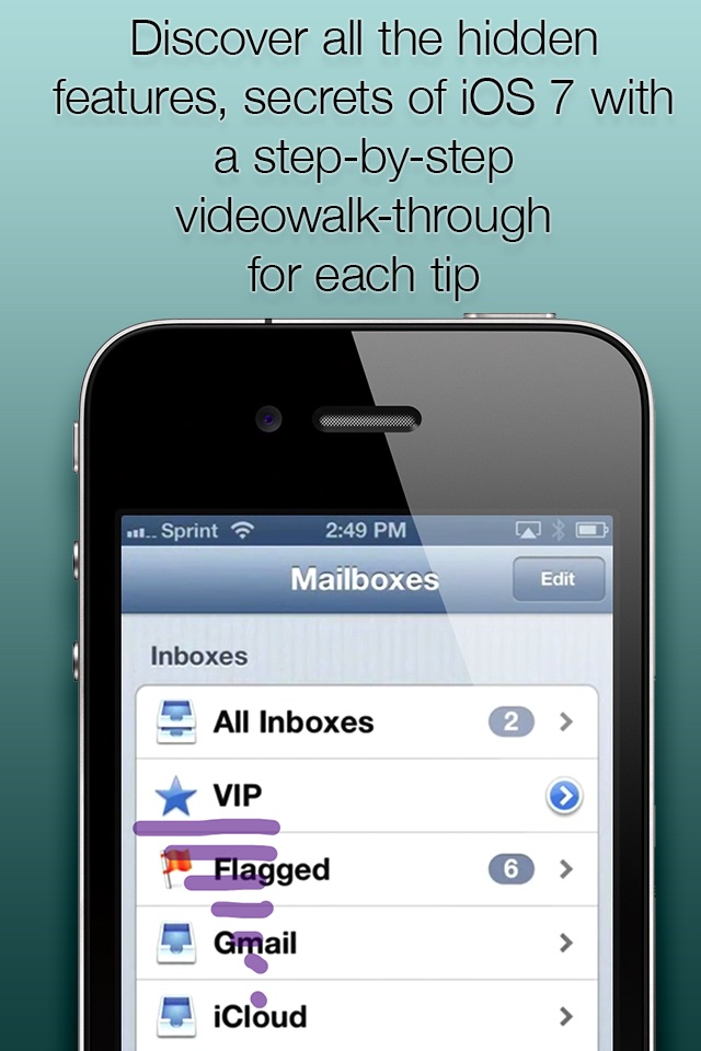 Video Tips & Tricks for iOS 7, iPhone & iPad Secrets screenshot 4