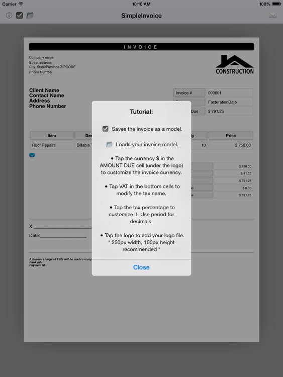 Simple Invoice Maker | PDF invoicing, Purchase, Estimate and Quote on the go