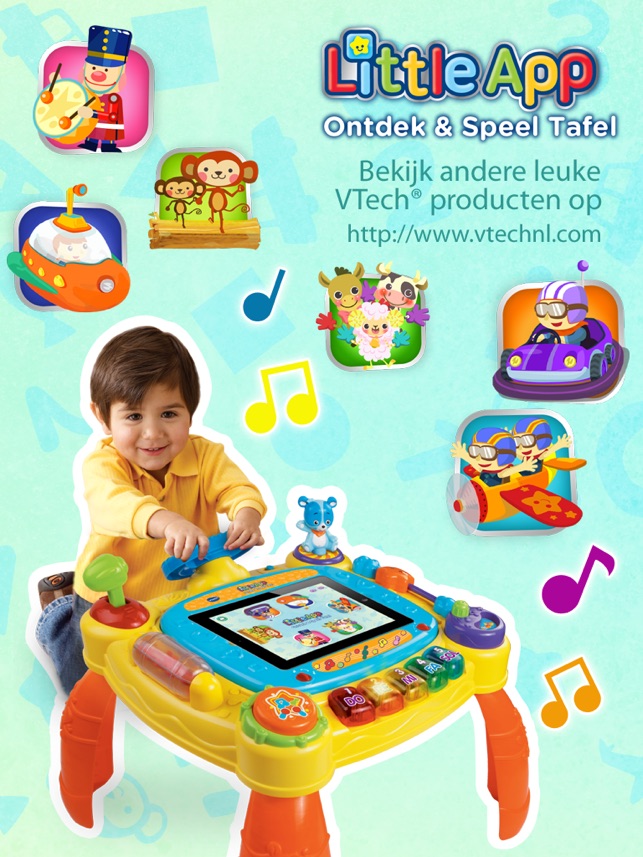 VTech Little App Ontdek & Speel Tafel(圖1)-速報App