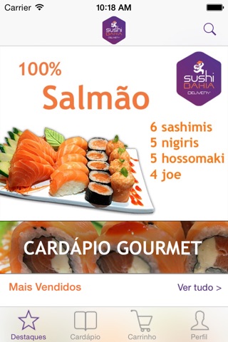 Sushi Bahia screenshot 2