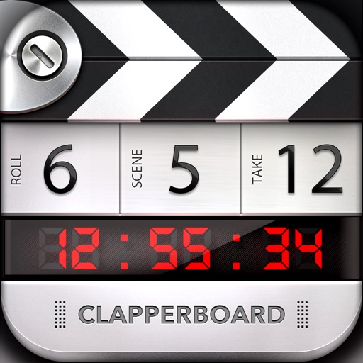 Clapperboard - Timecode Sync and Digital Video Slate icon