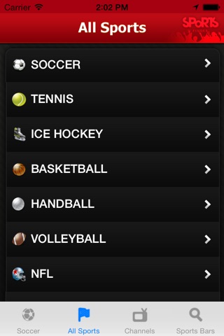 Sports Finder screenshot 2