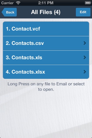 Contacts BUZZ* screenshot 4