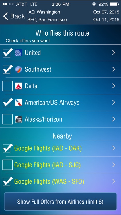 Washington Dulles Airport (IAD/BWI/DCA ) Flight Tracker radar screenshot-3