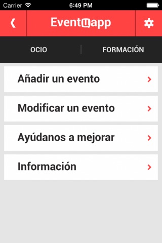 EventuApp screenshot 3