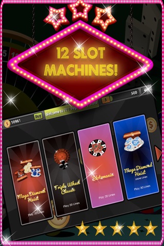 777 Vegas Party Slots Casino - Classic Edition with Blackjack, Roulette Way & Bonus Jackpot Games screenshot 2