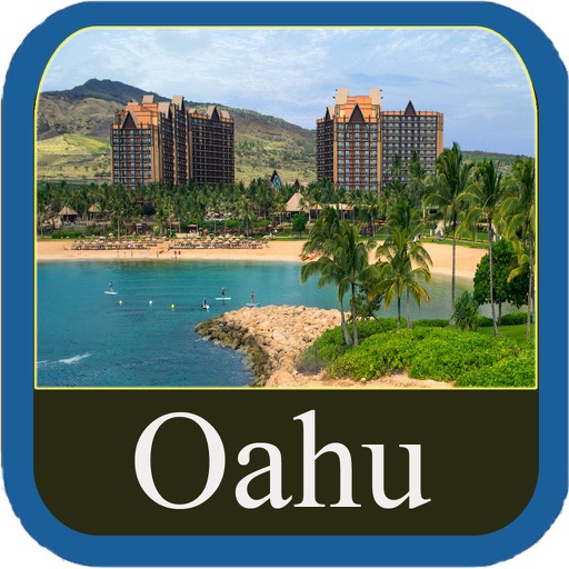 Oahu Island Offline Map Travel Guide