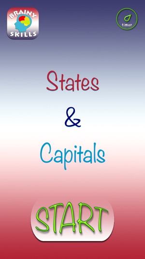 Brainy Skills States and Capitals(圖1)-速報App