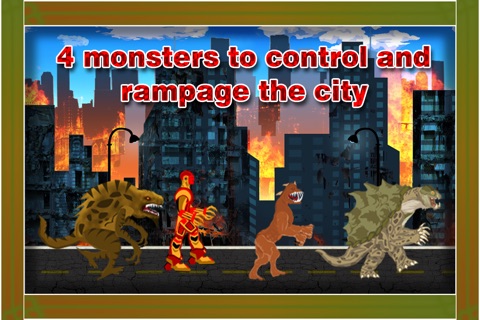 City Rampage Crisis : The Monster Mash Town Destroyers - Free Edition screenshot 2