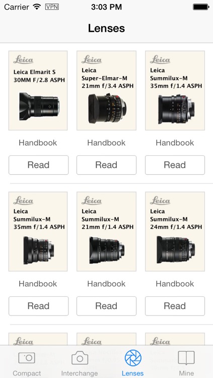 Leica Camera Handbooks screenshot-3