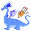 Fantasy Dragon Coloring Book for Children