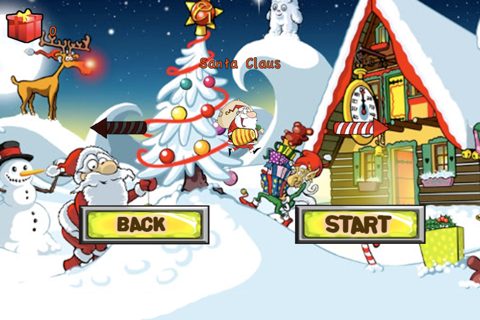 Santa Claus Christmas Dash: With Elf, Snowman & Reindeer screenshot 2