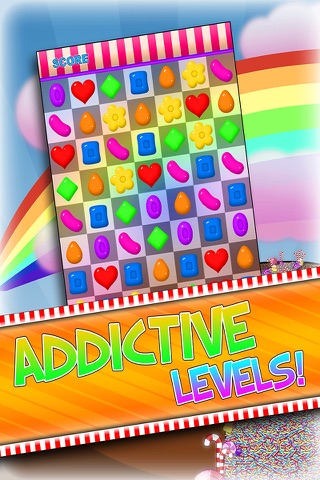 Candy Puzzle Games - Play Fun Candies Match Multiplayer Game For Kids Over 2 FREE Version screenshot 2