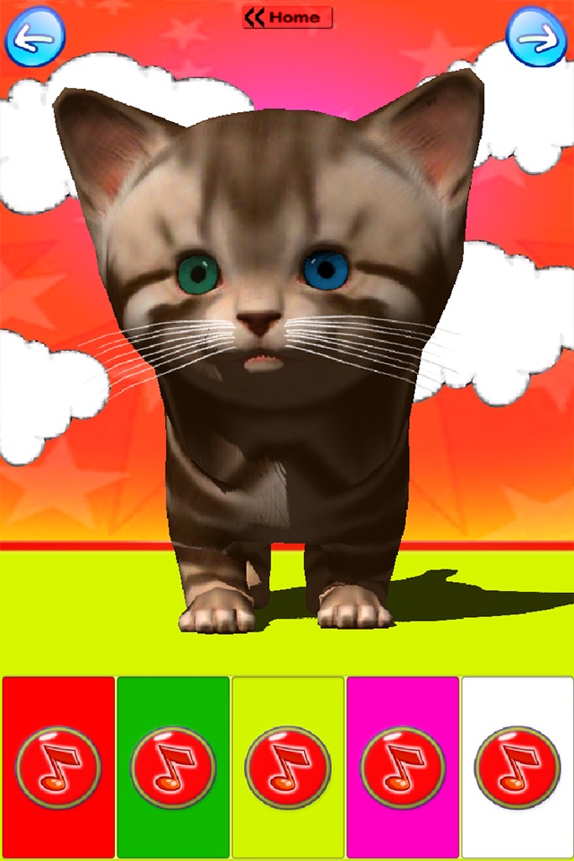 Cute kitten virtual pet, your own kitty to take care screenshot 4