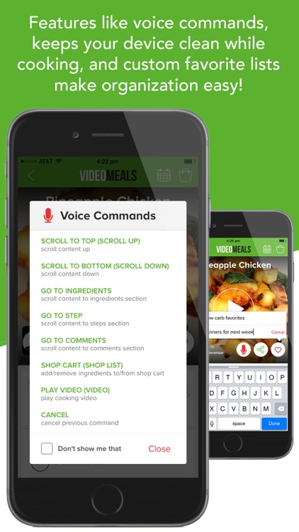 VideoMeals - Quick Simple Healthy Recipes