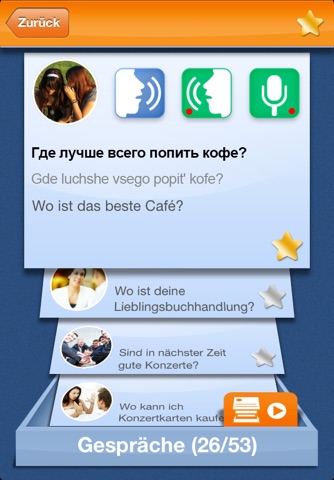 iSpeak Russian: Interactive conversation course - learn to speak with vocabulary audio lessons, intensive grammar exercises and test quizzes screenshot 3