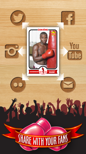 Boxing Card Maker - Make Your Own Custom Boxing Cards with S(圖4)-速報App