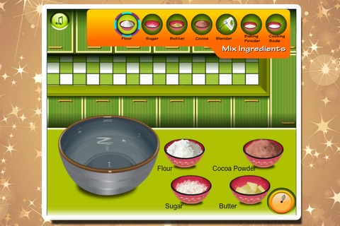 Cooking Games- chocolate cake screenshot 2