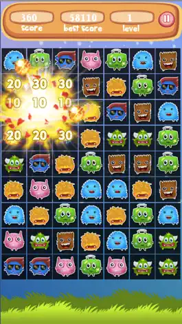 Game screenshot Monster Busters: Match 3 Puzzle FREE Game apk