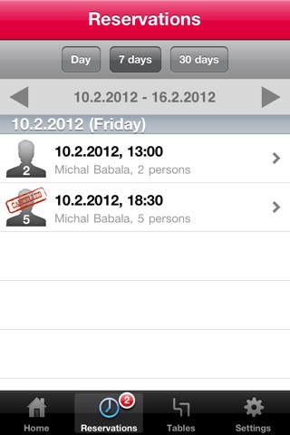 MyTable Restaurant Manager screenshot 2