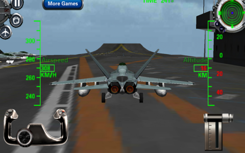 F18 3D Fighter jet simulator screenshot 2