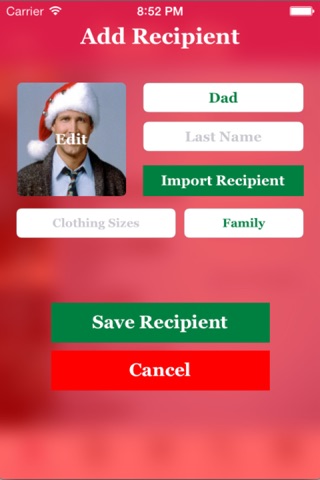 Santa's List - Christmas Gift Organizer screenshot 3