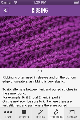 The Knitting Helper screenshot 3