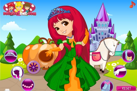 Cinderella Pumpkin Carriages Dress Up screenshot 2