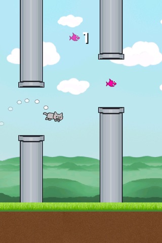 Flying Cat HD screenshot 2