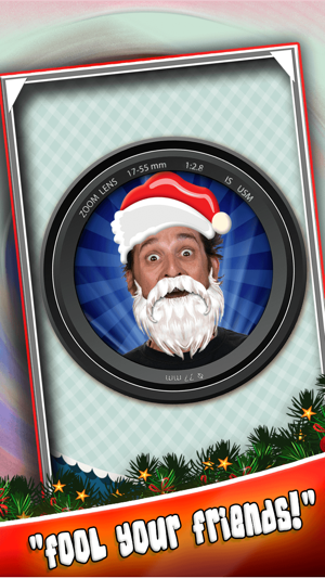 Santa Claus Yourself Xmas Photo Booth Free(圖2)-速報App