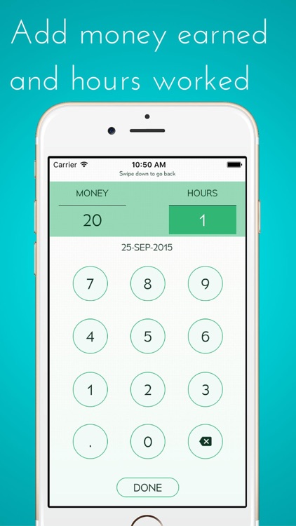 Calculate My Tips - Track your hourly rate and  salary, income and wages